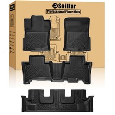 Fits 2013-2024 Toyota 4runner 7passengers 3row Tpe Floor Mats Liners Waterproof