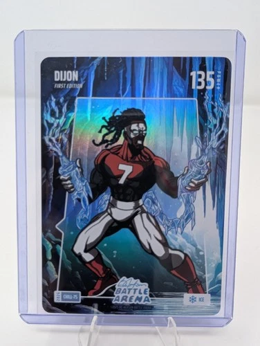 Bijon Robinson Dijon Ice Chillin Battlefoil CHILL-75 Bo Jackson Battle Arena