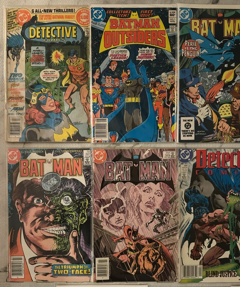 Lote Batman DC Detective Comics años 80 1980-1989 en muy buen estado+ (17) Foto 2 de 4