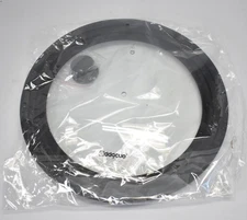 Gddgcuo Universal Pan Lids Large Silicone Fits 13" 14" 15" Gray Cookware