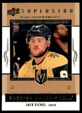Jack Eichel 2023-24 Upper Deck Series 1 Honor Roll RC #HR-17 Vegas Golden