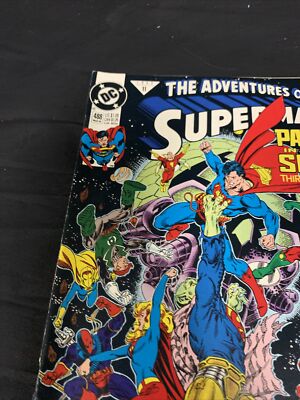 DC Comics The Adventures of Superman #488 Panic in the Sky! 1992