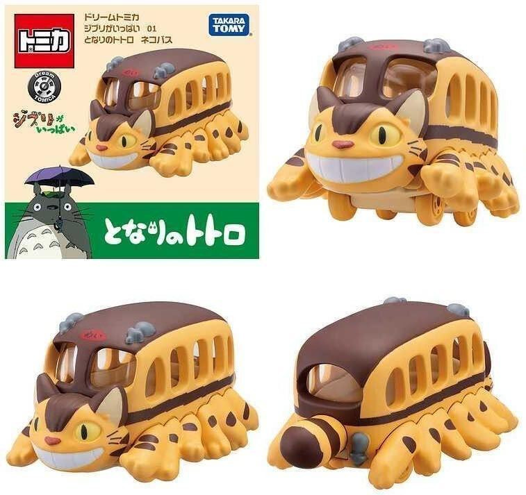 Takara Tomica Dream Ghibli 01 My Neighbor Totoro Cat Bus Toy Vehicle