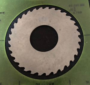 ITI 2-3/4 x 0.0495 x 1 30T Solid Carbide Slitting Slotting Saw  !