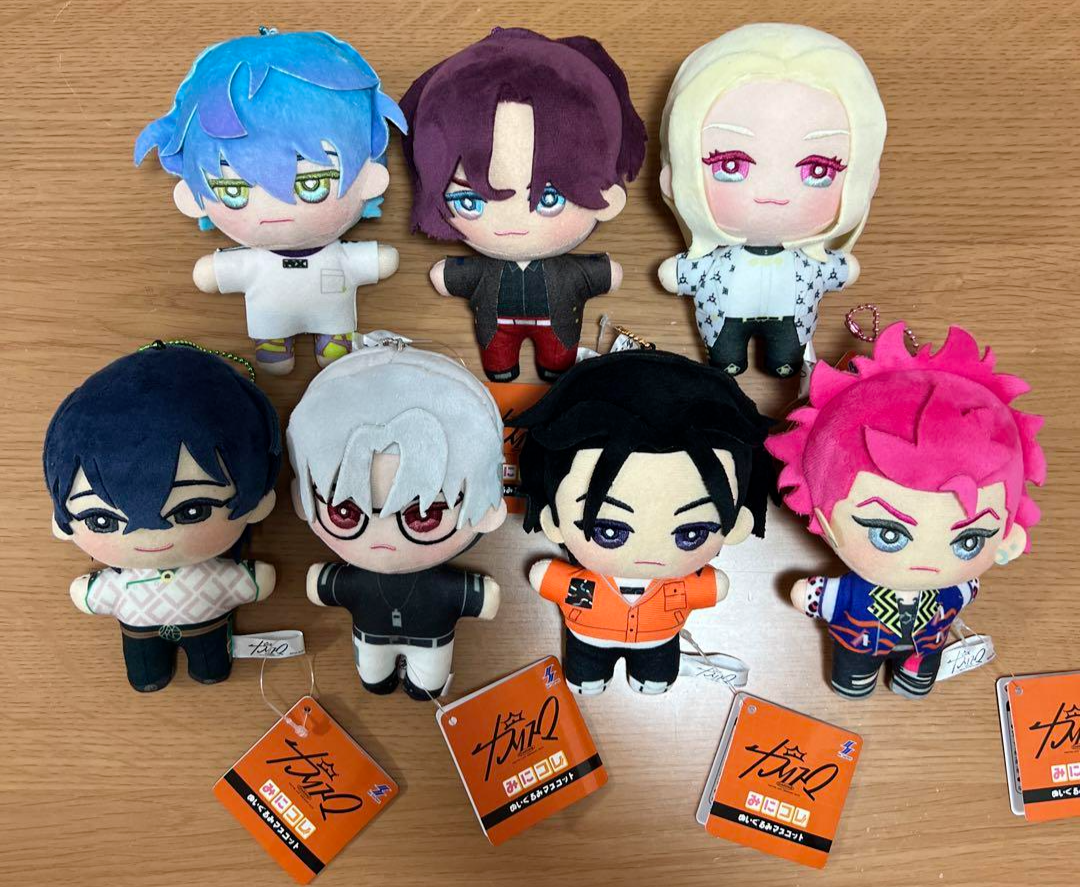 Charisma House Minikore Plush Doll Mascot 15cm Complete Set of 7