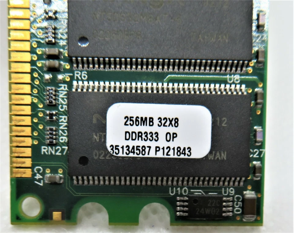 NANYA 256MB DDR SRAM PC2700U 333MHz NT256D64S88A0G-6 DIMM 184-PIN - Image 4 of 4