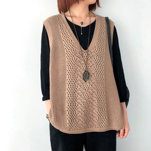 ladies knitted waistcoats ebay
