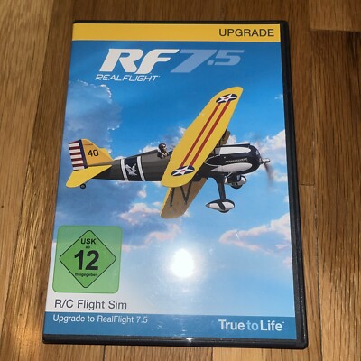 REAL FLIGHT RF 7.5 UPGRADE SOFTWARE RC SIMULATOR VIRTUAL