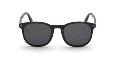 Tom Ford Ansel TF858-N 01A Black Round Plastic Sunglasses Frame 53-20-145