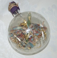 heiliggeist glaskugel, suppenbrunzer, um 1850