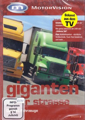 Giganten der Straße + DVD + Die XXL Fahrzeuge + Original Motorvision + NEU + OVP