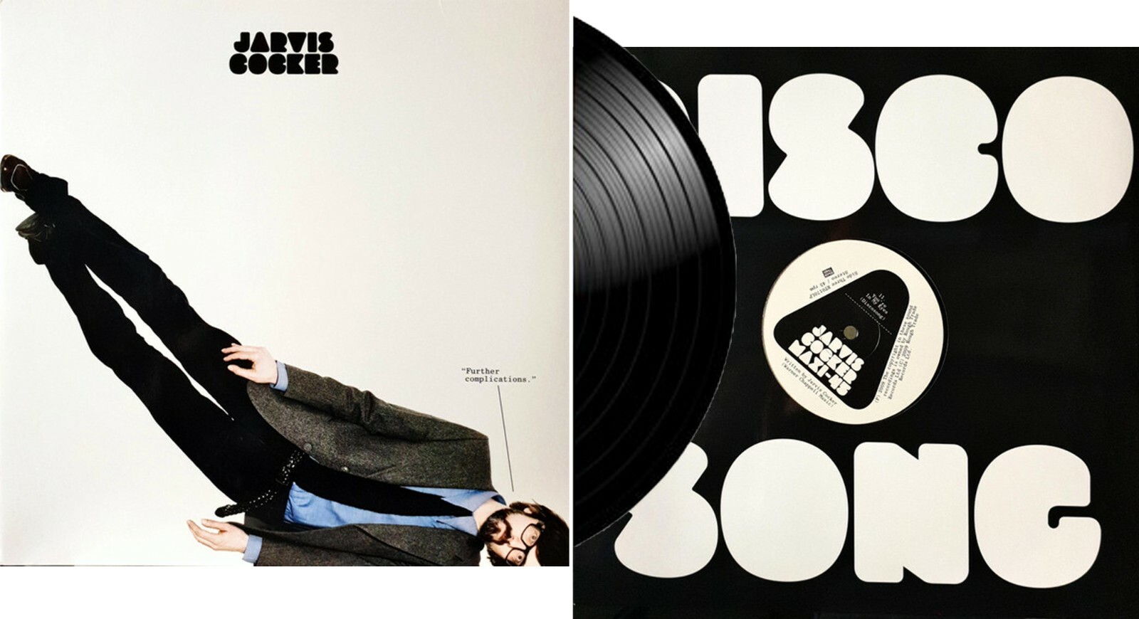 JARVIS COCKER LP + 12"" Further Complications 180 Gram vinyl New ETCHED SEALED