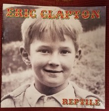 ERIC CLAPTON - 2001 REPTILE NORTH AMERICA TOUR CONCERT PROGRAM BOOK - MINT MINUS