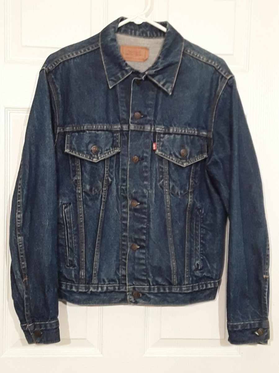 VTG Levi's Denim Trucker Jacket 70506-0216 Sz 42R Blue Jean VTG Levi's Denim Trucker Jacket 70506-0216 Sz 42R Blue Jean