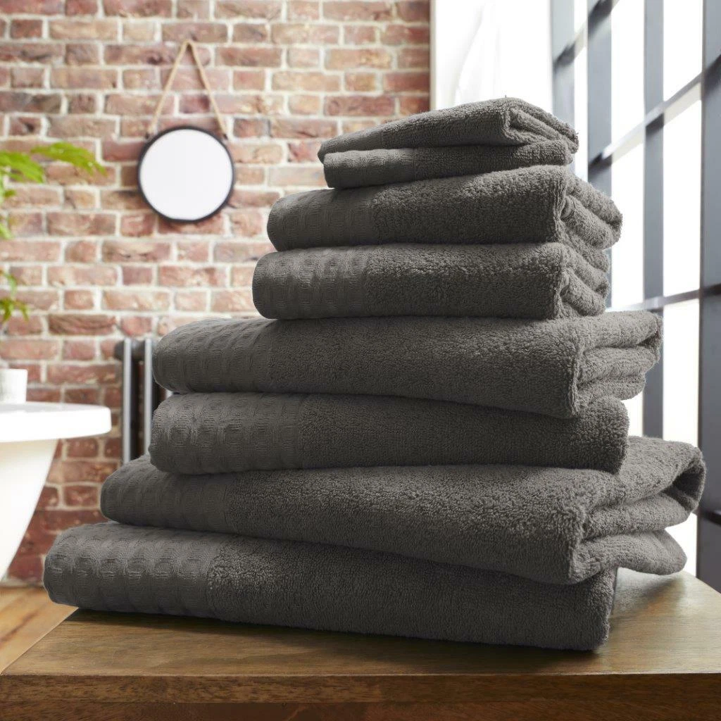 Luxury Egyptian Cotton Towel Waffle Design Hand Bath Sheet Towels
