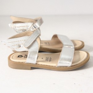 girls metallic sandals