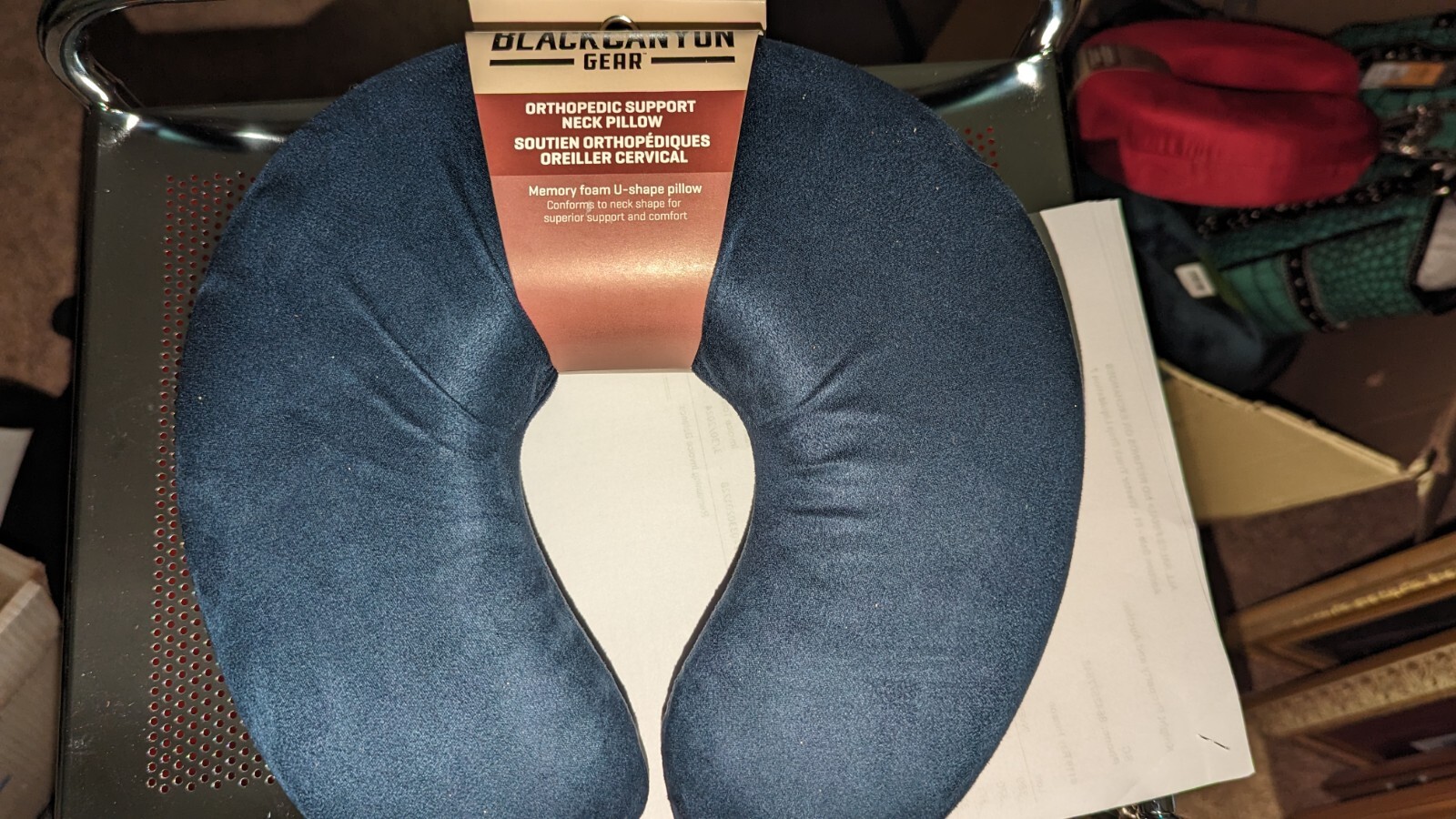 Black Canyon Gear ORTHOPEDIC SUPPORT NICK Pillow MEMORY FOAM New RED eBay
