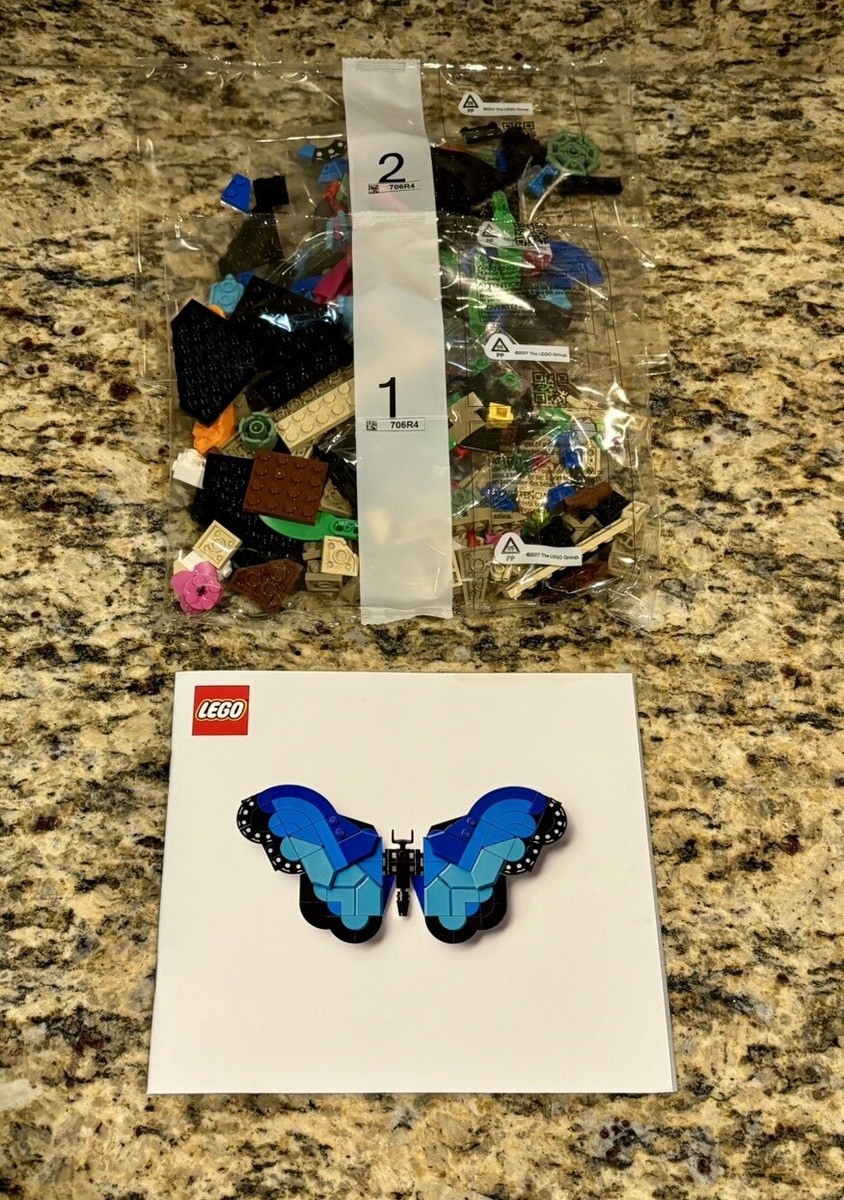 LEGO IDEAS Blue Morpho Butterfly Honeybee Set 21342 New ONLY 332
