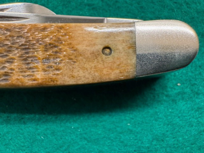 RARE CASE XX ROMAN NUMERAL SFO LIMITED HCB 6447, HONEYCOMB BONE