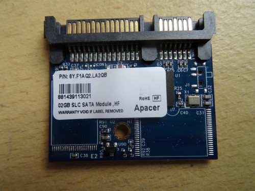 Original Dell Wyse Apacer 2GB MLC SATA SSD Modul 8Y.F1AQ2.LA2QB