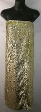 ASOS Gold Sequin Mini Dress NWT SZ 14 Strapless Dress