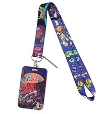Rocko's Modern Life Cartoon Themed Lanyard w/ ID Holder Keychain