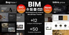BIM Theme GPL v1.3.4 – Architecture & Interior Design Elementor WordPress Theme