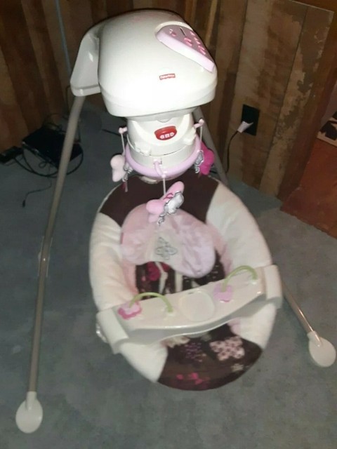 fisher price mocha butterfly swing