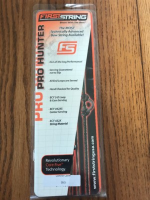 First String PRO Hunter Control Cable 38.5 FL. Orange/ Black Ships N 24h