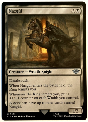 MTG Nazgul The Lord of the Rings: Tales of Middle-earth 0335 NM | eBay MTG Nazgul The Lord of the Rings: Tales of Middle-earth 0335 NM | eBay