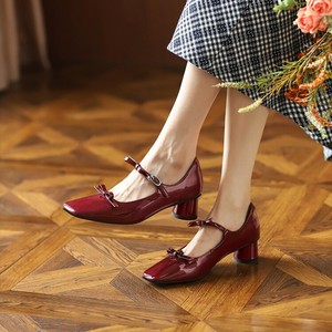 brown vintage heels mary jane pumps t strap block heels