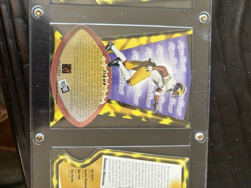 1998 PRESS PASS TRIPLE THREAT SET & TROPHY CASE CHARLES WOODSON ROOKIES - Bild 8 von 11