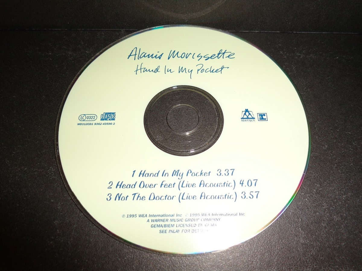 HAND IN MY POCKET by ALANIS MORISSETTE-Rare Collectible Maxi