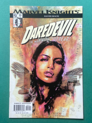 Daredevil Vol 2 #55 NM (Marvel 2004) Cover art by David Mack featuring Echo