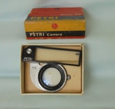 Kuribayashi Petri Camera Lens Auto-Up F2 F1.9 80cm-40cm Japan Box Vintage