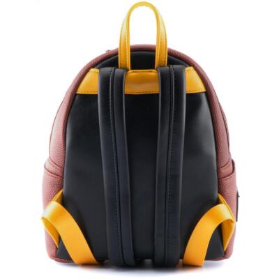 Loungefly NFL Pittsburg Steelers Pigskin Logo Mini Backpack  display picture 1