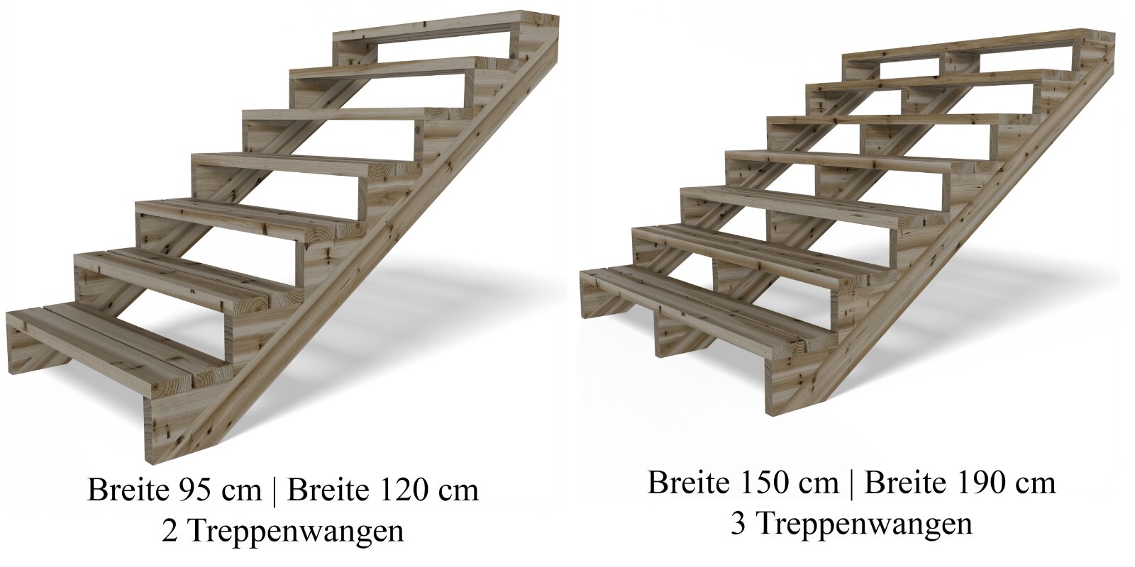 Escalera de terraza pino impregnado escalera con escalones escalera de caracol