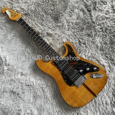 Solid Body H.S. Anderson Prince Madcat Electric Guitar Tremolo Flamed Maple Top