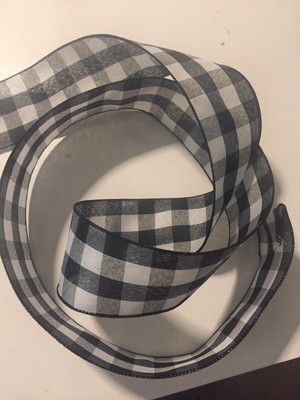 Red Black BUFFALO PLAID WIRE EDGED RIBBON 2-1//2/" x 5 Yards BACK IN STOCK!