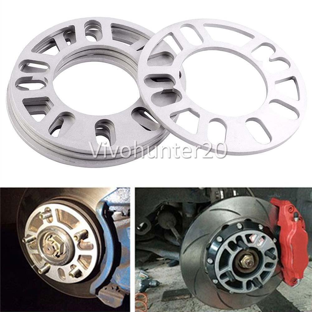 4X 5MM ALLOY ALUMINUM WHEEL SPACERS SHIM SPACER UNIVERSAL FOR 4 AND 5