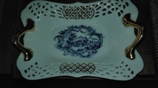 BELLISSIMO    PORTA CIOCCOLATINI  IN CERAMICA DI FORMA RETTANGOLARE