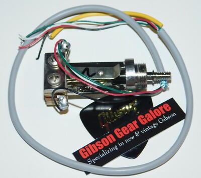 Gibson Slash Les Paul Switch 3 Way Straight Toggle Guitar Parts Custom Project T