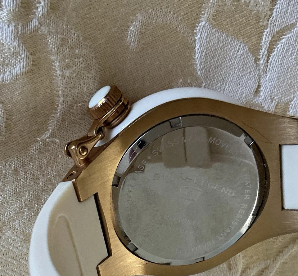 Swiss Legend Women’s Watch 45mm Quartz Cream And Rose Gold - image 2 of 4