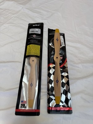 Master Airscrew Propeller - QTY 2  12 X 6 inch Prop - 12x6'' Wood-Beech Prop New