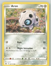 Aron 087/159 Crown Zenith Pokemon NM