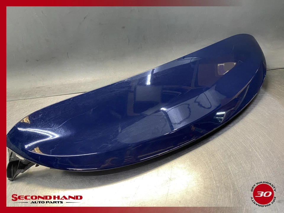 2015-2022 Mini Cooper S 4Dr Spoiler Wing W/ Bracket Blue OEM - Image 4 of 4