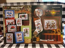 Lot Of 2 Stoney Creek Collection Cross Stitch Pattern Booklets Christmas
