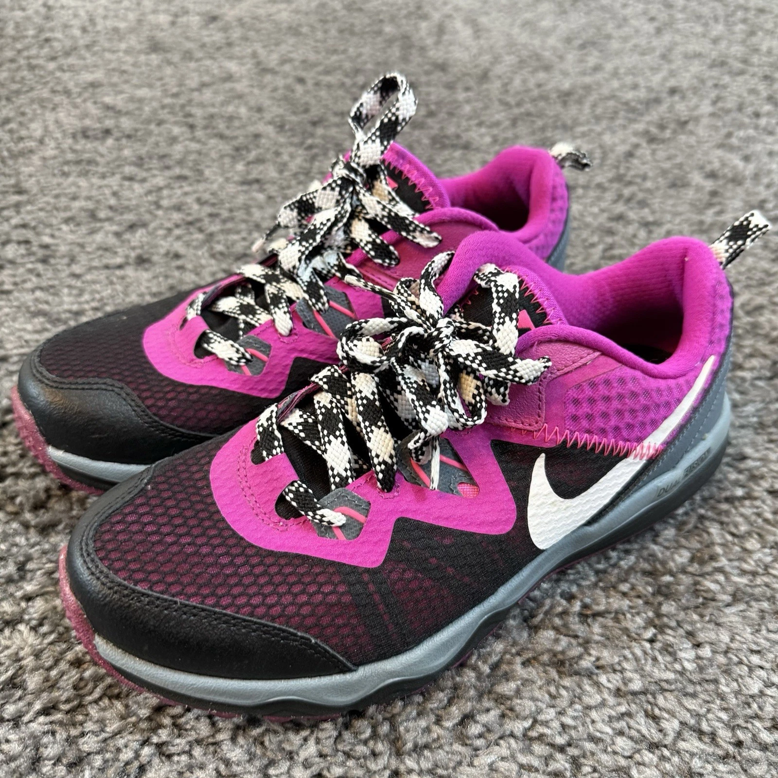 Nike Dual Fusion Trail Womens Running Shoes Size 6.5 652869-011