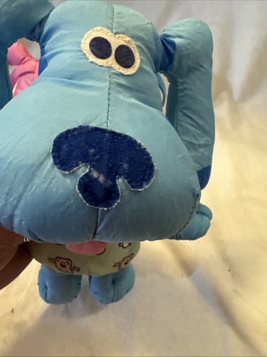 Costume da bagno vintage 1999 Blues Clues Bath Time blu nylon giocattolo Fisher Price/Tyco - Foto 10 di 24