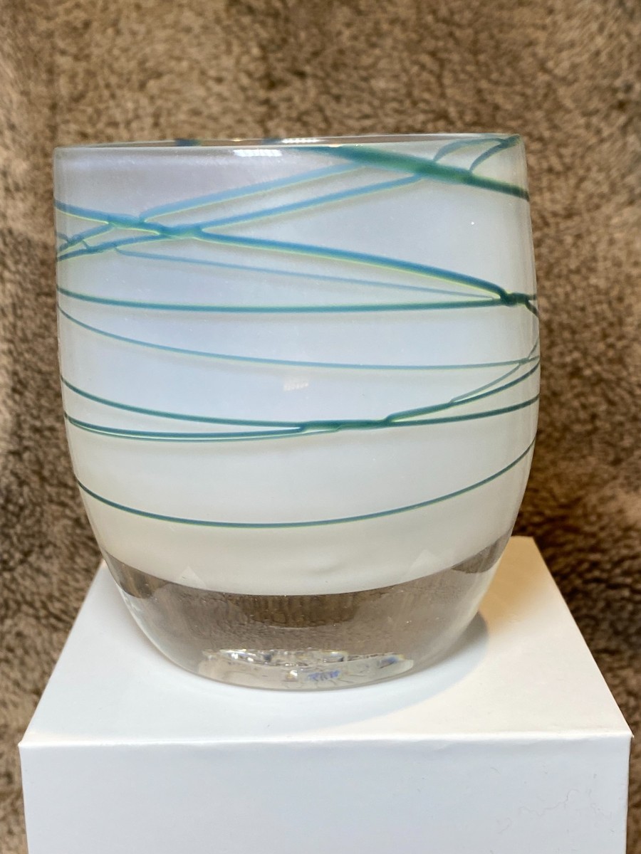 Bougeoir Verre Glassybaby – Seattle Seahawks Grit 2016 – Vert, édition Limitée, NEUF